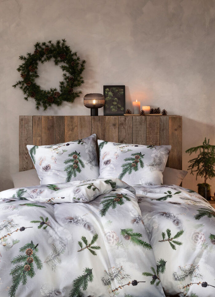 Dubbelzijdig bedrukt beddengoedset van Estella