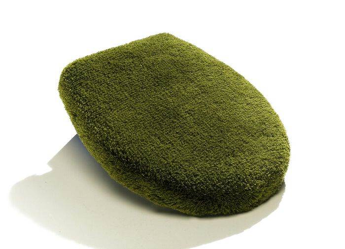 Kleine Wolke badkamerset in Table Tuft kwaliteit GROEN