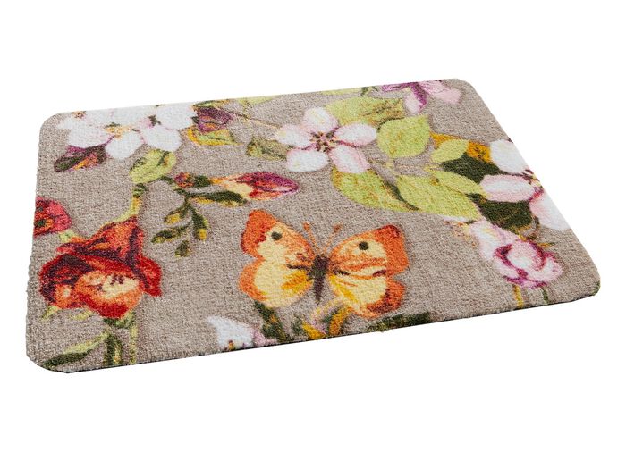 Deurmat met antislip latex achterkant 