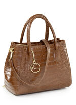 Laurina, tas, dames, met afneembare, verstelbare schouderband COGNAC