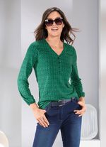 Sportief shirt met bies 