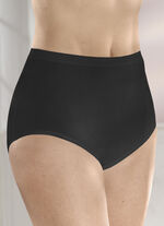 Verpakking met vijf slips met elastische boorden SCHWARZ