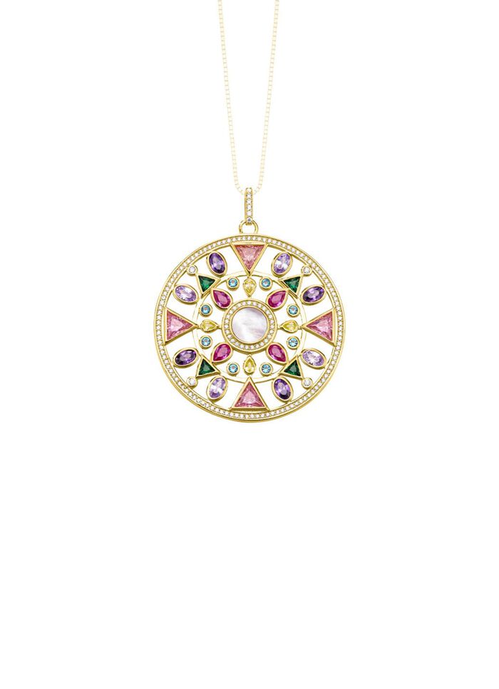 Elegante hanger met echte abalone parelmoer 