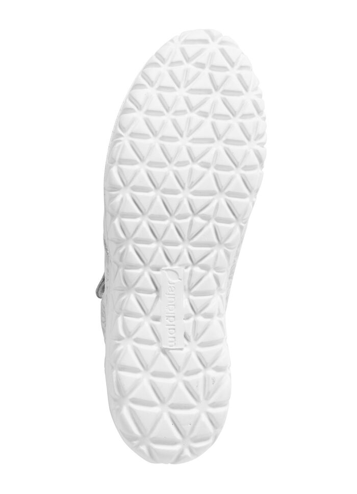 Waldl&auml;ufer veterschoen van elastisch materiaal met bloemenprint 