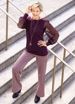 Broek in trendy Marlene-vorm 