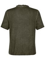 Shirt met individuele verftechniek 