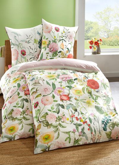 Omkeerbaar bedlinnen in maco satijn 