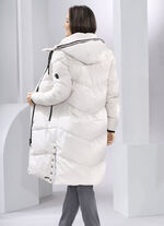 Jas met vaste capuchon BEIGE