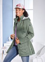 Functioneel jack met split- en ritszakken KAKI