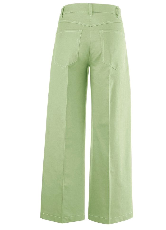 Culottes met modieuze wijde pijpen 