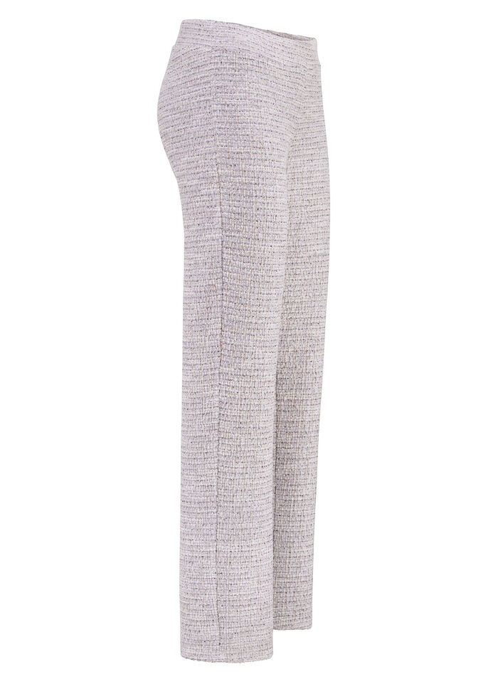 Subtiel glanzende broek 