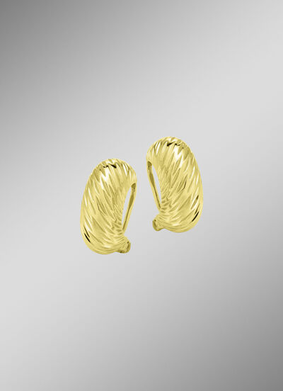 Stijlvolle verfijning – elegante oorclips van 925/- fijn zilver 