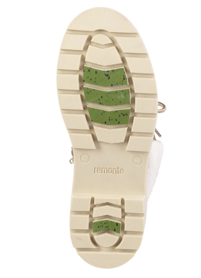 Remonte, gevoerde dameslaarzen, winterschoenen, breedte G, met rits BRAUN-SAND