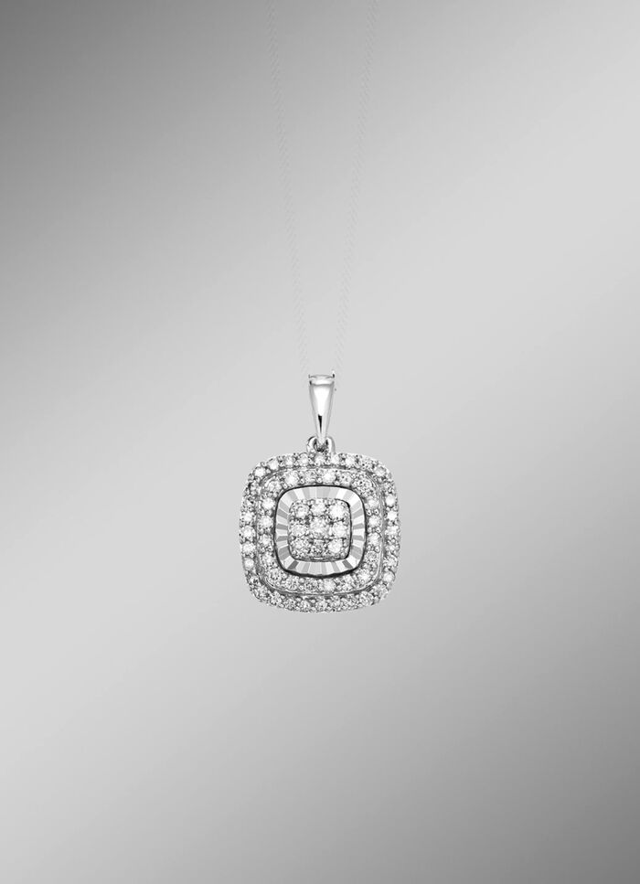 Hanger met diamanten 