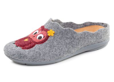 Laurina, klassieke damespantoffels, met uitneembaar voetbed 