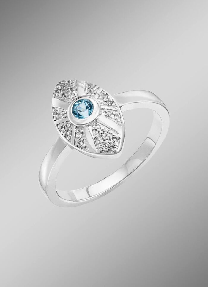 Tijdloze elegantie &ndash; prachtige damesring van zilver 