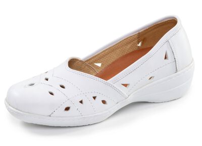 ELENA EDEN, comfortabele damespantoffels, breedte H, met uitneembaar voetbed 