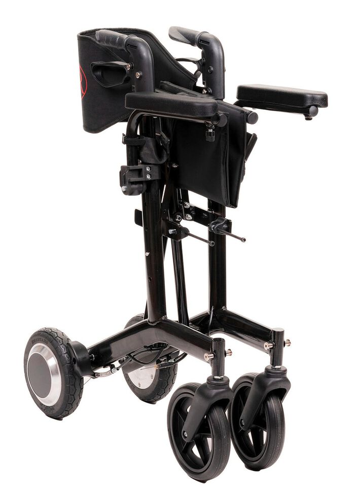 Elektrische rolstoel/rollator 2-in-1 