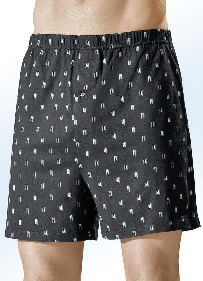 Vier-pack boxershorts, kleurrijk ontwerp 