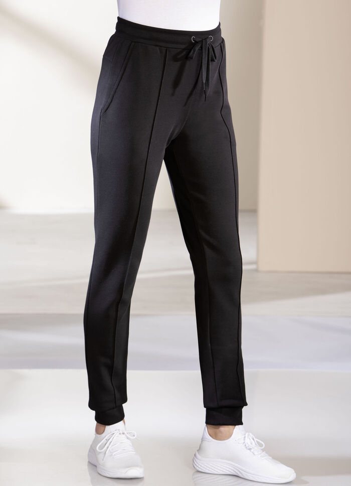 Vrijetijdsbroek met biesnaad 