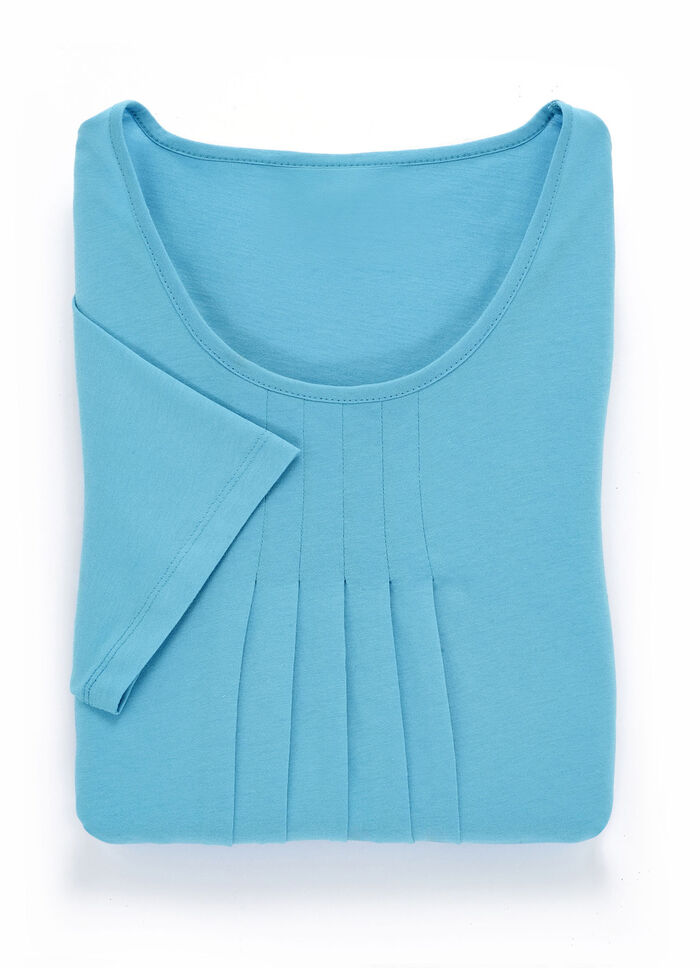 Nachthemd, enkellang en geplooid T&Uuml;RKIS