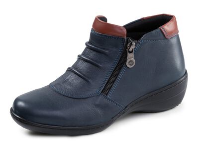 ELENA EDEN, comfortabele dameslaarzen, breedte H, met uitneembaar voetbed 