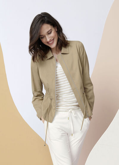 Blazer met omslagkraag 