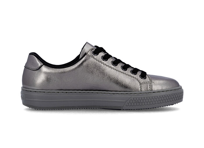 Rieker, modieuze damessneakers, met rits ALTSILBER