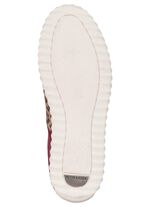 Peter Kaiser, trendy damessneakers, met uitneembaar voetbed BORDEAUX-BRUIN