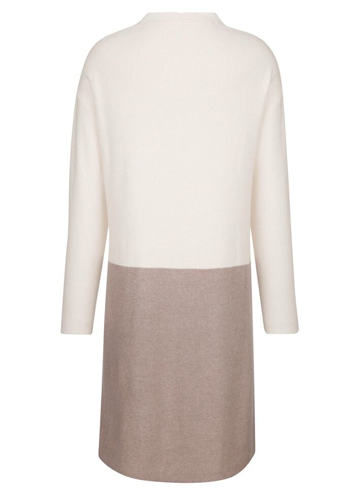 Lang vest met kasjmier 