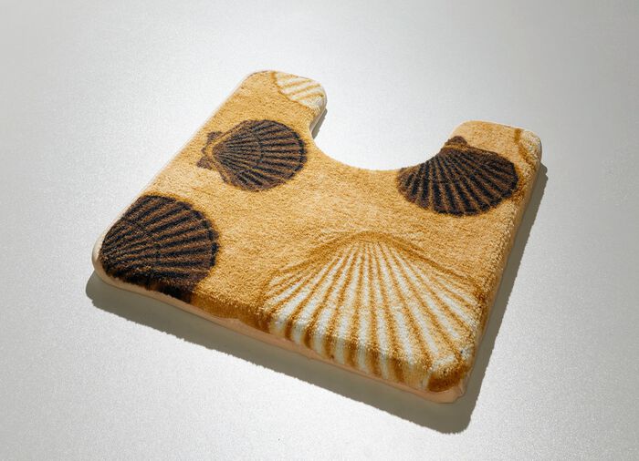 Badmat met antislip achterkant 