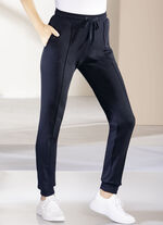 Vrijetijdsbroek met biesnaad MARINE