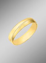 Elegante trouwring glanzend/mat 