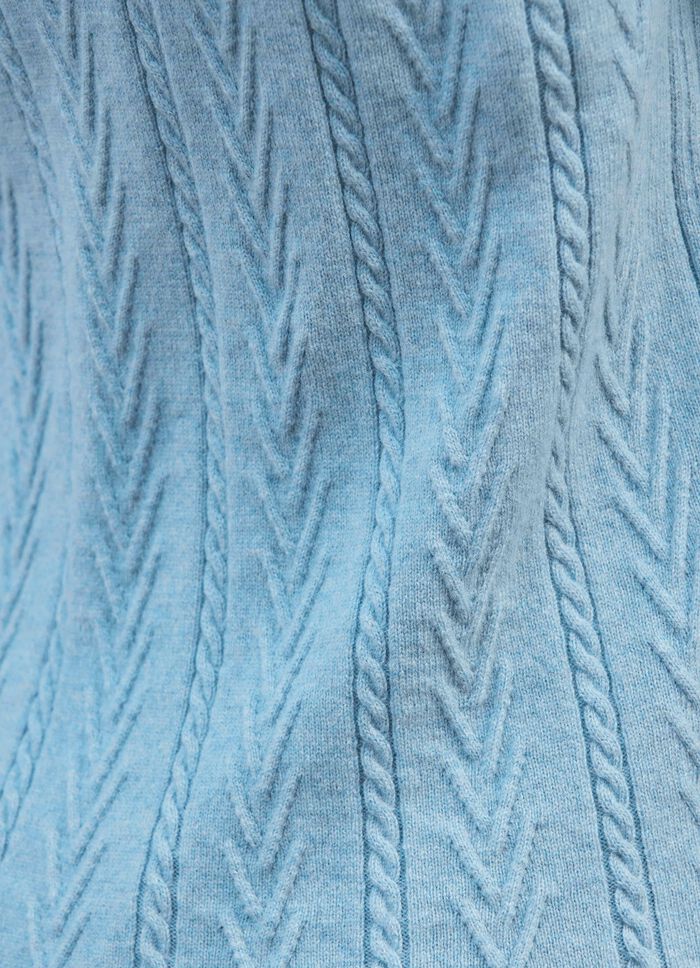 Trui van scheerwol en kasjmier 