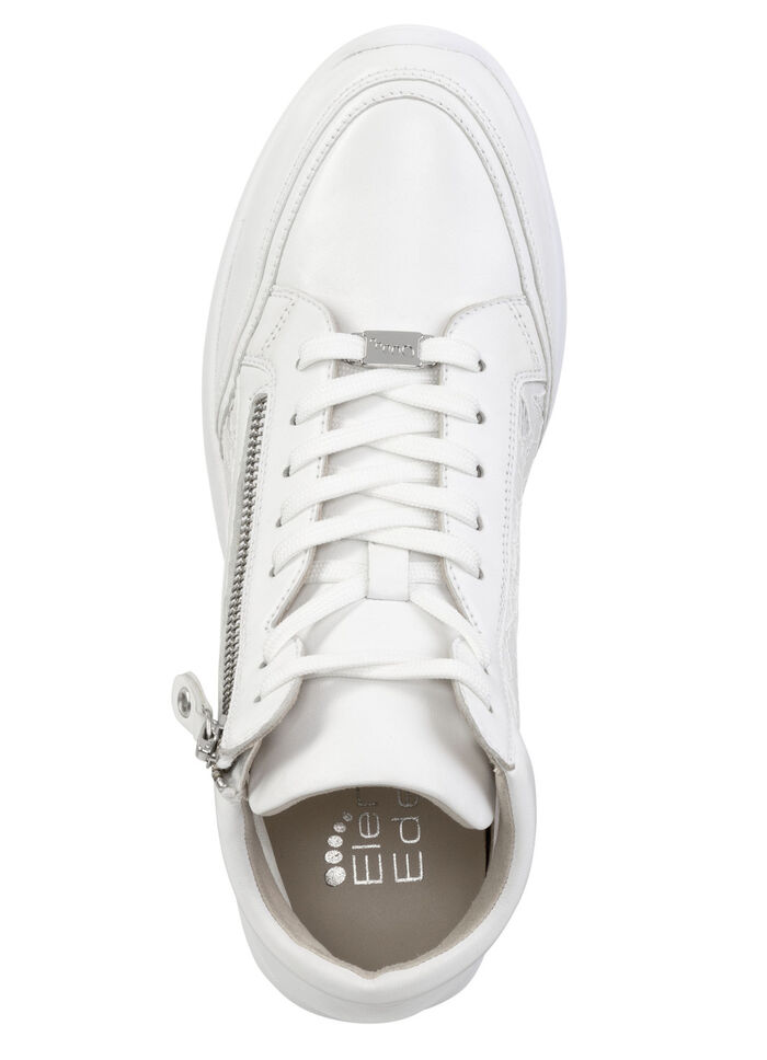 ELENA EDEN, chique dameslaarzen, breedte G, met uitneembaar voetbed WEISS