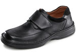 GINO GALANTE pantoffels met klittenbandsluiting ZWART