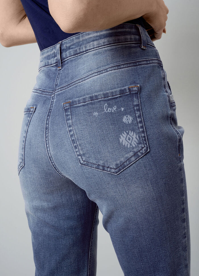 Jeans met 5 zakken 