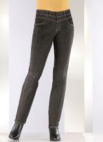 Magic-jeans met figuurvormende jeanszadel 