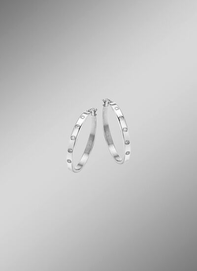 Stralende creolen met synthetische zirkonia voor onvergetelijke momenten 