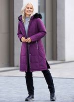 Jas met rits aan de zijkanten 