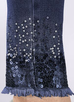 Luxe jeans DUNKELBLAU