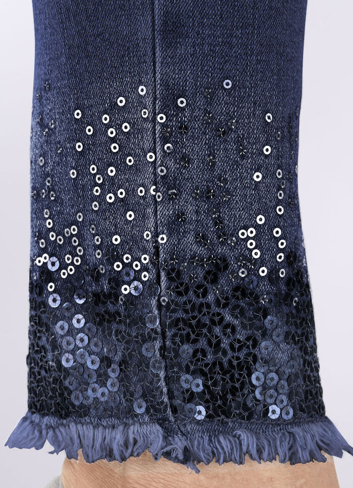 Luxe jeans DUNKELBLAU