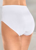 Laurina set van vier slips met elastische kant 