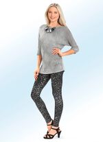 Legging met trendy dierenbontdessin 