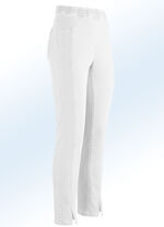 Pull-on-jeans WIT