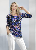 Shirt met 3/4-mouwen 