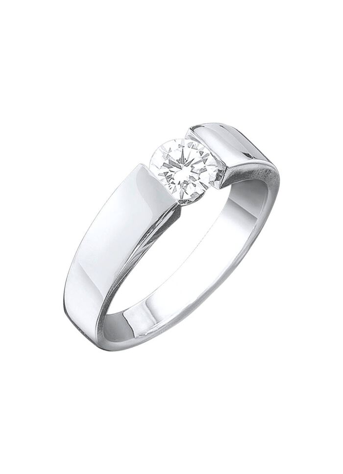 Damesring goud 585/- 