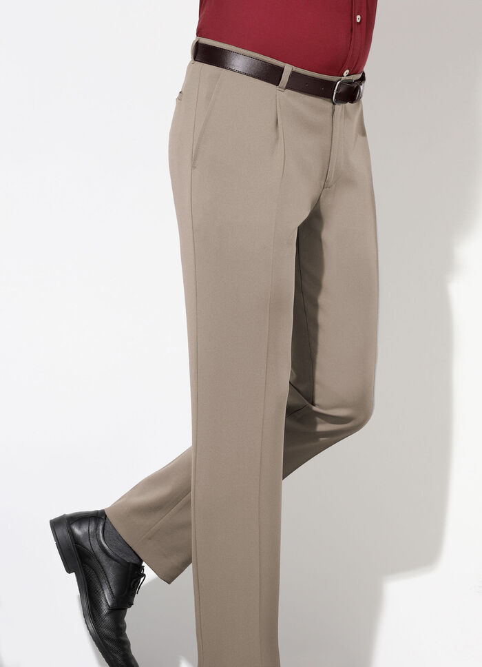 "Klaus Models" onderbuikbroek met riem in 5 kleuren BEIGE