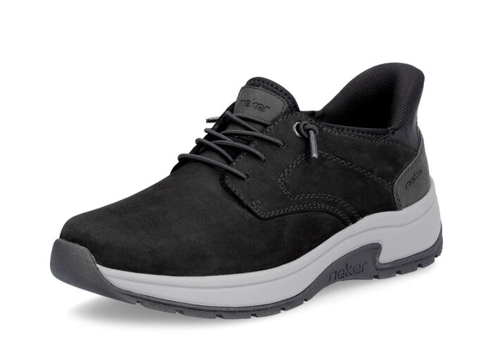 Rieker sneakers met verstevigde achterkap voor eenvoudig aantrekken SCHWARZ