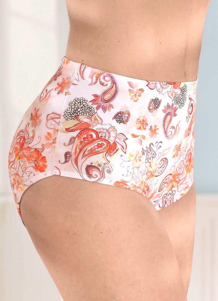 Laurina driepack slips met elastische tailleband 